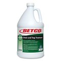 Betco BioActive Solutions Drain and Trap Treatment, Ocean Scent, 1 gal Bottle, 4PK 26000400